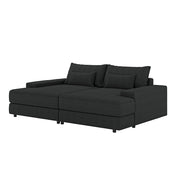 Conradus Deep Sofa - Black