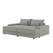 Conradus Deep Sofa - Grey