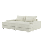 Conradus Deep Sofa - Ivory