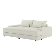 Conradus Deep Sofa - Ivory