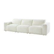 Harper Slide Ease Comfort Sofa - Ivory