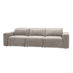 Irene Power Reclining Sofa - Light Grey