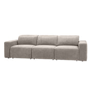 Irene Power Reclining Sofa - Light Grey