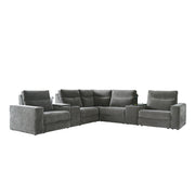 Kenny Electronic Modular Sofa - Grey / 140