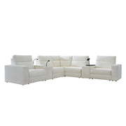 Kenny Electronic Modular Sofa - White / 140