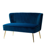 Amora Loveseat - Navy