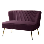 Amora Loveseat - Purple