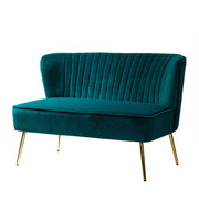 Amora Loveseat - Teal