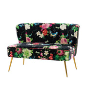 Cuneo Loveseat - Black