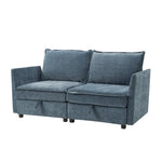 Rebeca Sectional Sofa - Blue / Z6SFXW0424-BLU-01