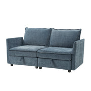 Rebeca Sectional Sofa - Blue / Z6SFXW0424-BLU-01