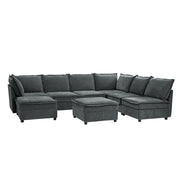 Rebecca Sectional Sofa - Grey