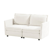 Rebeca Sectional Sofa - Ivory / Z6SFXW0424-IVY-01