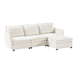 Rebeca Sectional Sofa - Ivory / Z6SFXW0424-IVY-02