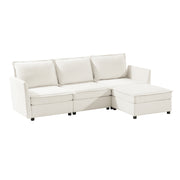 Rebeca Sectional Sofa - Ivory / Z6SFXW0424-IVY-02