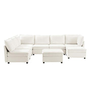Rebecca Sectional Sofa - Ivory