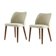 Barbara Set of 2 Dining Chair - Ivory