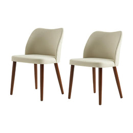 Barbara Set of 2 Dining Chair - Ivory