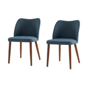 Barbara Set of 2 Dining Chair - Navy