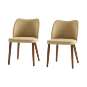 Barbara Set of 2 Dining Chair - Tan