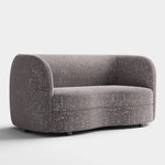 Ramona 63'' Curved Tuxedo Arm Loveseat