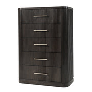 Jacob 5-Drawer Chest - Black