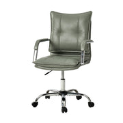 Leather Task Chair - Sage