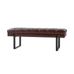 Laurg Upholstered Bench - Brown