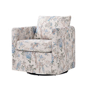 Armando Slipcovered Swivel Chair - BRD