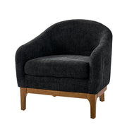 Joseph Boucle Armchair Chair - Black