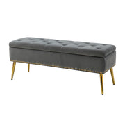 Achilles Storage Bench - Grey