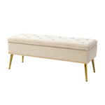 Achilles Storage Bench - Tan