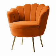 Donata Barrel Chair - Orange