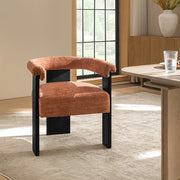 Eduard Boucle Dining Chair - Coral / 28.25
