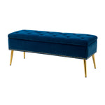 Achilles Storage Bench - Navy