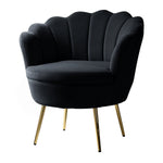 Donata Barrel Chair - Black
