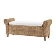 Arnaldo Ratten Storage Bench - Natural