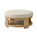 Zenith Ottoman - Linen