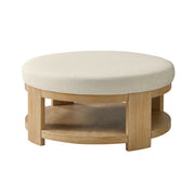 Zenith Ottoman - Linen