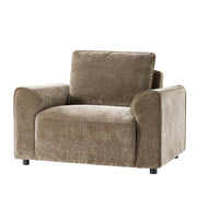 Bernice Armchair - Saddle