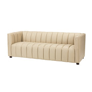 Ulysses Genuine Leather Sofa - Beige