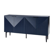 Burkart 4 Door Sideboard - Navy