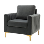 Ganymedes Club Chair - Grey