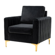 Ganymedes Club Chair - Black