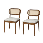 Konstantin Ratten Dining Chair Set of 2 - ACR