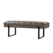 Laurg Upholstered Bench - Grey