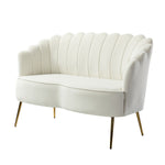 Donata Loveseat - Ivory