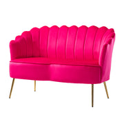 Donata Loveseat - Fushia