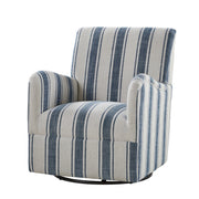 Alice Swivel Armchair - Navy
